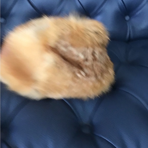 Jerome Wolk Jr  Furs Genuine Natural Red Fox Hat - Picture 3 of 7